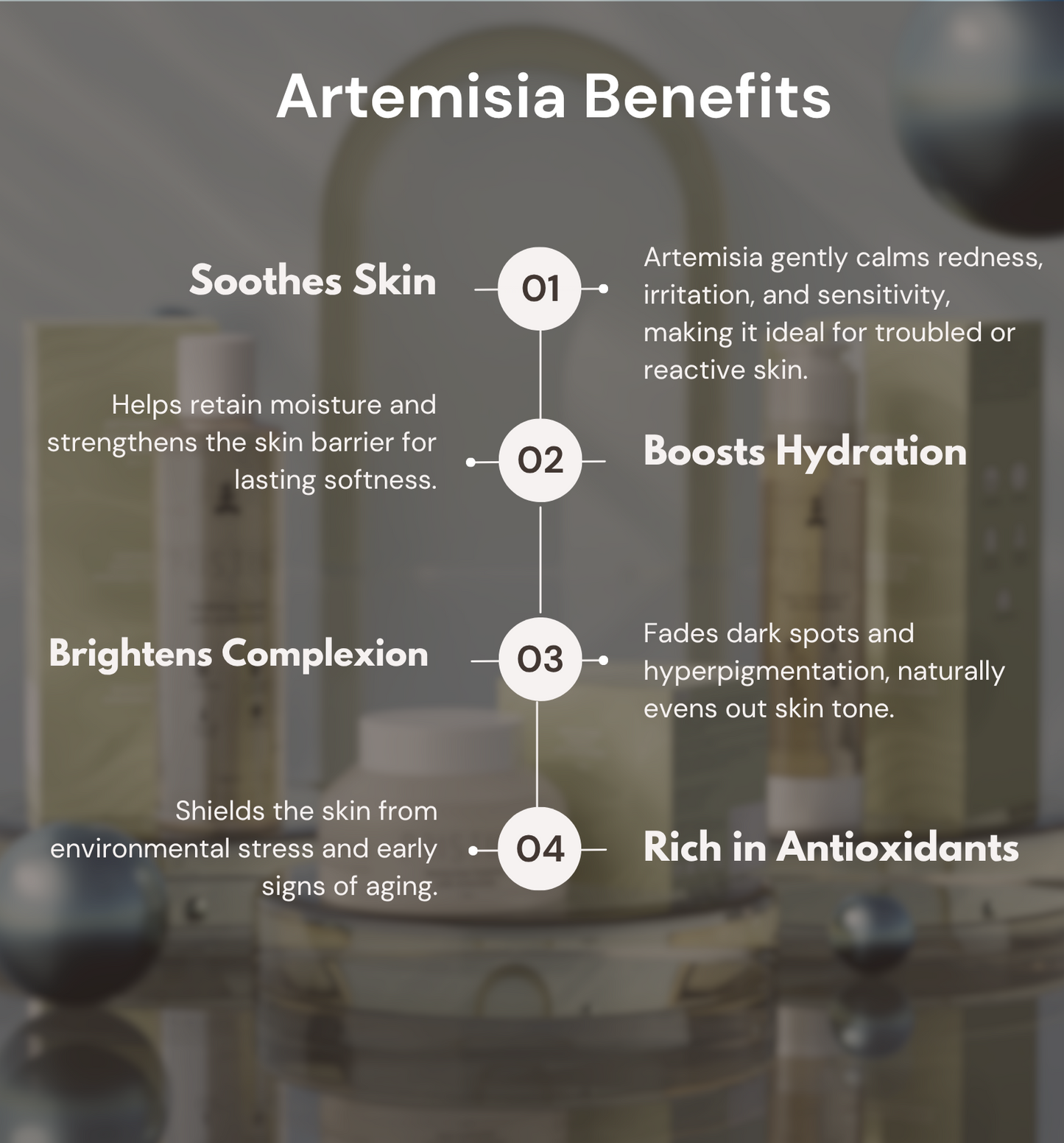 Pristine skincare artemisia soothing toner