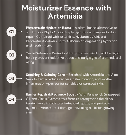 Moisturizer essence with Artemisia