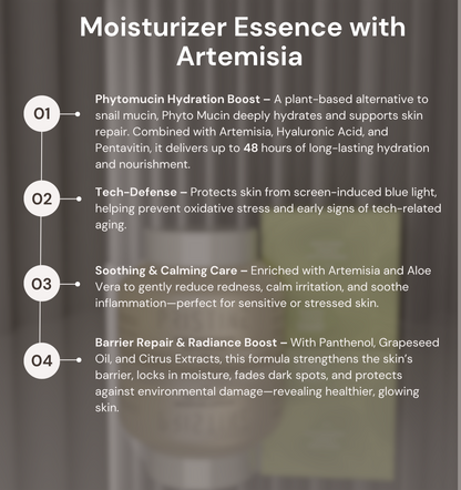 Artemisia Skincare Duo: Oil Cleanser & Moisturizer Essence
