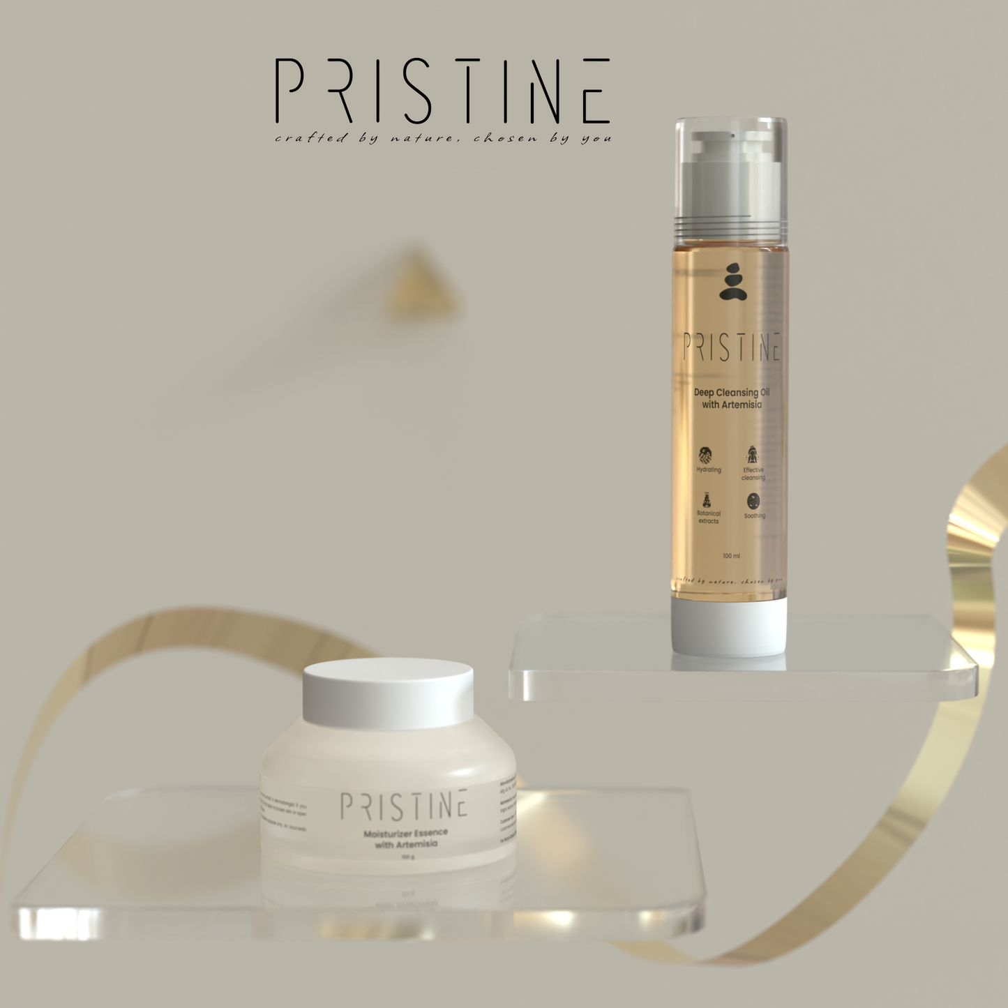Artemisia Skincare Duo: Oil Cleanser & Moisturizer Essence