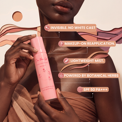 PRISTINE On The Go invisible sunscreen mist SPF 50 PA+++
